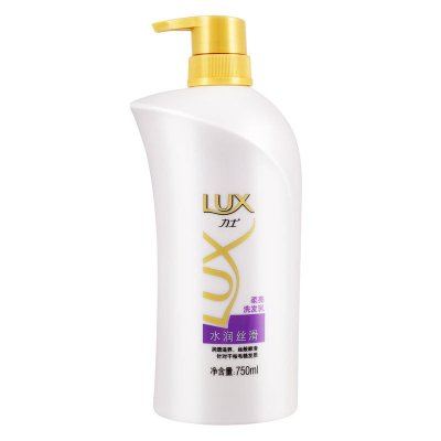 力士(LUX)水润丝滑柔亮洗发乳750ML(新老包装随机发货)[联合利华]