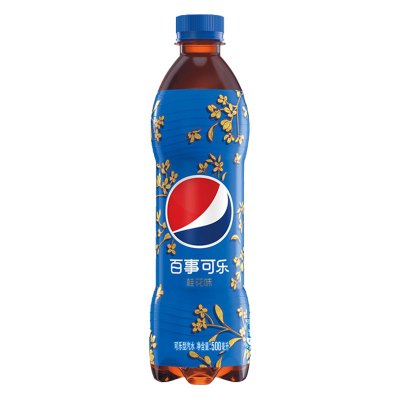 百事可乐桂花味瓶装500ml