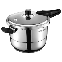银河星不锈钢压力锅(蒸格)YS26E