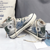 述雅高帮帆布鞋男春季2020韩版潮鞋百搭港风学生板鞋ins潮男网红鞋子