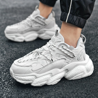 述雅老爹鞋男鞋2021春季新款潮流百搭网红潮男小众原创鞋增高潮鞋