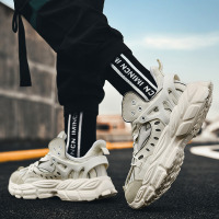 述雅潮牌ins超火的老爹鞋男鞋韩版潮流百搭潮男网红欧洲站嘻哈潮鞋