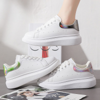 述雅2021春季小白鞋男女情侣鞋英伦百搭运动休闲鞋防水透气板鞋ins潮