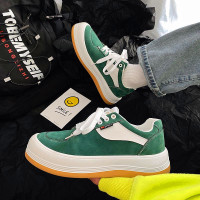 述雅小众原创日系憨憨丑萌增高男鞋松糕厚底潮流百搭港风ins面包潮鞋