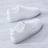 述雅小白鞋女2021秋季新款百搭学生厚底秋女鞋运动休闲低帮板鞋