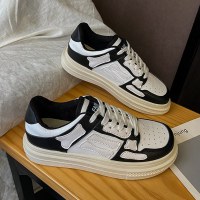 述雅简茉蓝小白鞋女感小众2021新款春秋百搭火少女帆布鞋ins潮