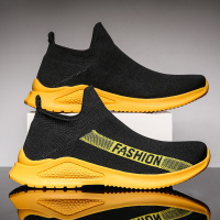 述雅初中高中男生生鞋子软底防滑休闲鞋无带没有鞋带的运动鞋子低跟鞋