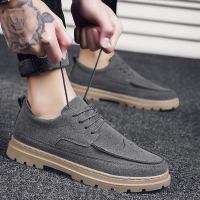 述雅2021年新款春秋男鞋潮鞋英伦风布洛克休闲皮鞋百搭潮流男士鞋子