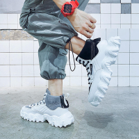 述雅高帮男鞋2021新款春季男生运动鞋子男潮鞋百搭潮流白色休闲老爹鞋