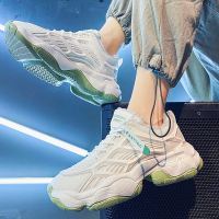 述雅老爹鞋男ins潮流男鞋网红小白鞋2021新款春季百搭休闲运动鞋