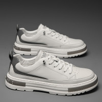 述雅步拉戈维 男鞋简约百搭潮流低帮休闲鞋男士舒适透气跑步运动鞋子男士潮流板鞋