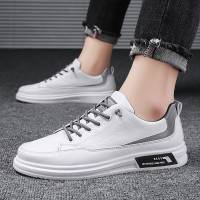 述雅步拉戈维2020秋冬新品男鞋休闲鞋韩版潮流百搭运动休闲鞋男低帮系带板鞋休闲鞋男潮鞋