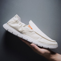 述雅先贺四季老北京布鞋男鞋夏季中老年男士冰丝休闲鞋青年米白色防滑耐磨透气不臭脚传统布鞋