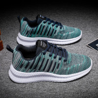 述雅男鞋2021春夏新款一体织面透气运动休闲网布鞋新品男士大码户外旅游鞋学生板鞋男轻便跑步小白鞋慢跑鞋子