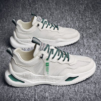 述雅男鞋春夏季新品时尚透气运动鞋男鞋子潮流男士休闲鞋网面老爹鞋户外跑步鞋百搭学生小白鞋厚底增高鞋鞋靴