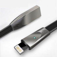 快充苹果数据线加长带灯手机充电线通用iPhone6Plus充电线5s快冲x