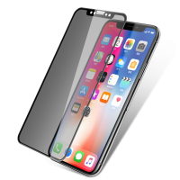 苹果防钢化膜适用12/12pro/11promax/11/xsmax/XR/8plus76防偷看贴膜全屏黑