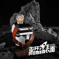 宇航员太空人手机支架适用苹果iPd平板电脑支撑iPhoe创意iwtch桌面摆件pecil手表手写笔底座通 老爷手机座