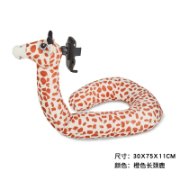 手机支架u型枕颈椎护颈枕靠枕床头懒人长颈鹿手机架脖子颈部U形枕 二代加长75厘米长颈鹿手机座