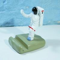 创意宇航员手机支架 太空人手机座 送人生日桌面摆件节日礼品 手推款手机座