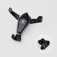 适用别克昂科威手机车载支架专用出风口改装饰手机导航夹无线充电 14-20款昂科威专用手机支架[升级碳纤维带香薰手机座