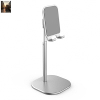 玥新奇手机平板支架多功能多场景不再低头稳固不晃动伸缩调节。 二代银色伸缩款手机支架手机座