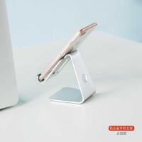 支支架桌面架支可爱夹懒人手机通用寸力支架个性。摆件手机椅子6 银手机座