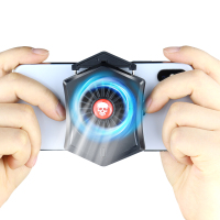 手机散热器降温制冷小风扇苹果小米主播同款直播不求人吃鸡游戏无线便携式iPhone [畅玩版]★静音大风★手机座