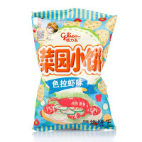 格力高 菜园小饼(色拉虾味)70g/袋