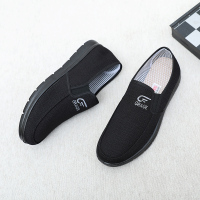 老北京布鞋男鞋透气单鞋中老年爸爸鞋软底防滑休闲老年老人男布鞋