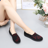 春秋透气妈妈鞋软底防滑中老年人奶奶鞋老人鞋老北京布鞋老年女鞋