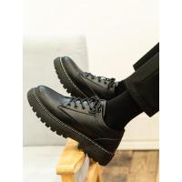 春季皮鞋男韩版潮流百搭学生鞋子男潮鞋青少年圆头黑色英伦小皮鞋