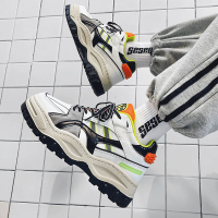 2021新款老爹鞋男ins潮欧洲站百搭鞋子男潮鞋学生港风厚底松糕鞋