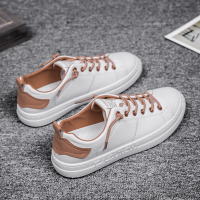 潮鞋2021春季新款鞋子百搭潮流休闲鞋学生透气板鞋男士运动平底鞋