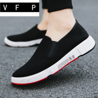 。春秋男鞋一脚蹬耐磨防滑时尚老北京布鞋潮流时尚吾道鞋养生布鞋