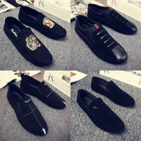 豆豆鞋男春季男士潮流百搭潮鞋社会小伙一脚蹬懒人鞋2021新款布鞋