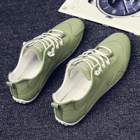 春季豆豆鞋男潮流男士精神潮鞋韩版潮流男鞋一脚蹬懒人鞋休闲布鞋