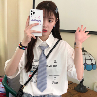 日系polo衫可爱短袖t恤女宽松韩版ins潮学生百搭原宿风半袖上衣服