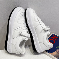 鞋女2022新款女鞋大头鞋百搭春秋季松糕厚底休闲板鞋子ins潮