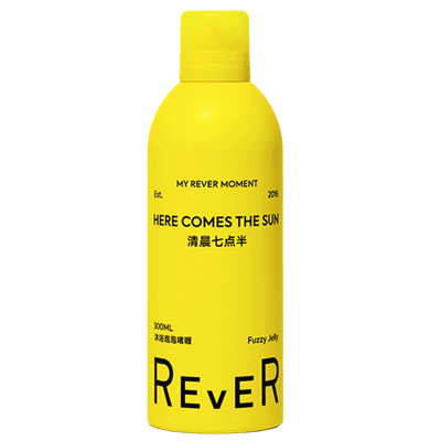 Rever泡泡啫喱深层清洁温和1支装300ml清晨七点半