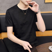 夏季2021新款短袖T恤男潮流体桖夏装帅气上衣服男士冰丝体恤男装夏天穿的