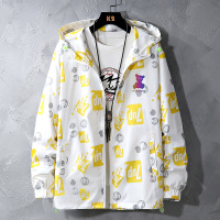 防晒衣男夏季薄款外套潮牌宽松连帽夹克夏天2021年新款冰丝上衣服夏天穿的