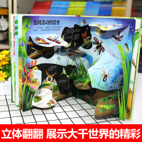 正版 揭秘昆虫翻翻书 你问我答系列3D立体翻翻书4-6-9-12岁儿童认知启蒙绘本追溯生命起源深入昆虫世界昆虫生物科普大