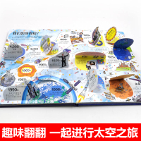 正版揭秘太空尤斯伯恩看里面系列3D立体翻翻书3-6-9-12岁幼儿童揭秘宇宙星空认知启蒙绘本读物小学生益智游戏科普大百科