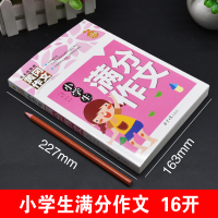 [3本18元]3-6年级满分作文 黄冈作文小学生作文大全4-6年级三四五六年级作文辅导同步作文辅导书小学写作阅读训练高年