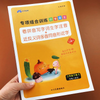 三年级下册语文看拼音写词语生字注音组词专项练习册同步训练天天练人教版教材小学课本辅导资料部编版课时教辅材料课堂笔记练习下