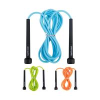 得力跳绳塑料防滑跳绳2.8米长度可调节体能训练 F4122 跳绳颜色随机