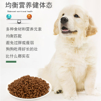 新品狗粮通用型5斤泰迪金毛成犬幼犬大包装营养餐20斤补钙 狗娘粮 6个月以上 全犬期营养粮5斤