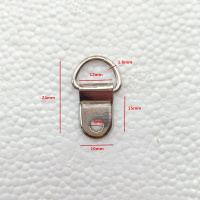 相框配件挂画钩相框暗挂吊环五金配件装饰画婚纱照挂钩三角挂 银小半圆50个带螺丝