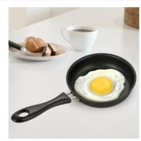 平底锅 电磁炉用小炒锅铁锅无烟煎锅 12cm煎饼煎蛋锅具 12cm不粘盘